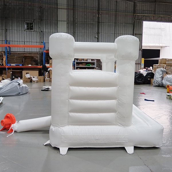 Kommerzielles weißes aufblasbares Hüpfspielhaus für Veranstaltungen