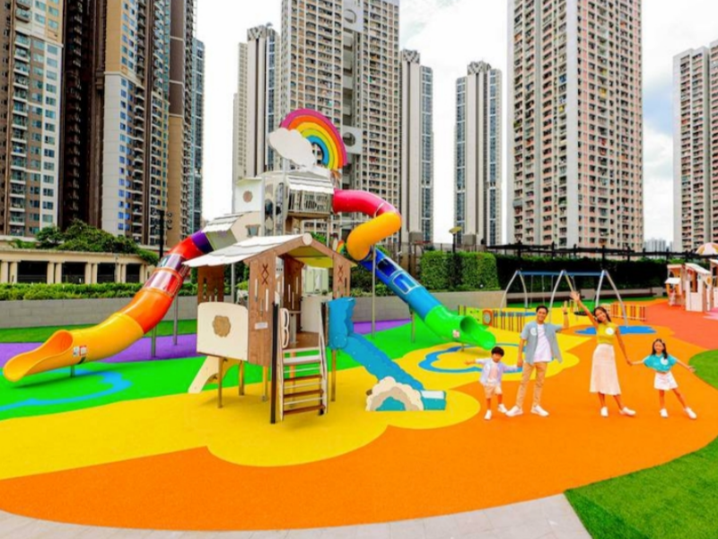Conception compl&eacute;mentaire d'installations de divertissement int&eacute;rieures et ext&eacute;rieures pour enfants