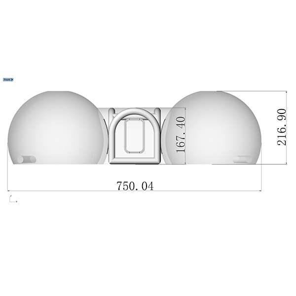 Structure de bulles gonflables et douces avec syst&egrave;me de tunnel d'air