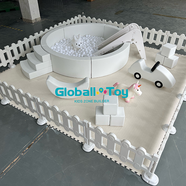 conjunto de jogos seguros para crianças, blocos de espuma e fornecedor de slides