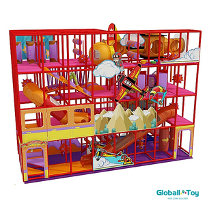 Luftfahrt-Indoor-Spielplatz, Flugzeugmodule, Hindernisparcours, Softplay-Lieferant