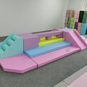 Pastel-Soft-Play-Slide-Set-z-Climbing-Steps