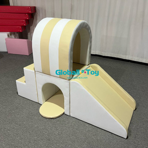 Kids Soft Play Slide con tunnel