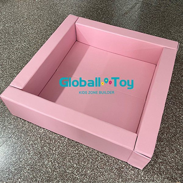 Asiento de juego para niños con balancín suave rosa