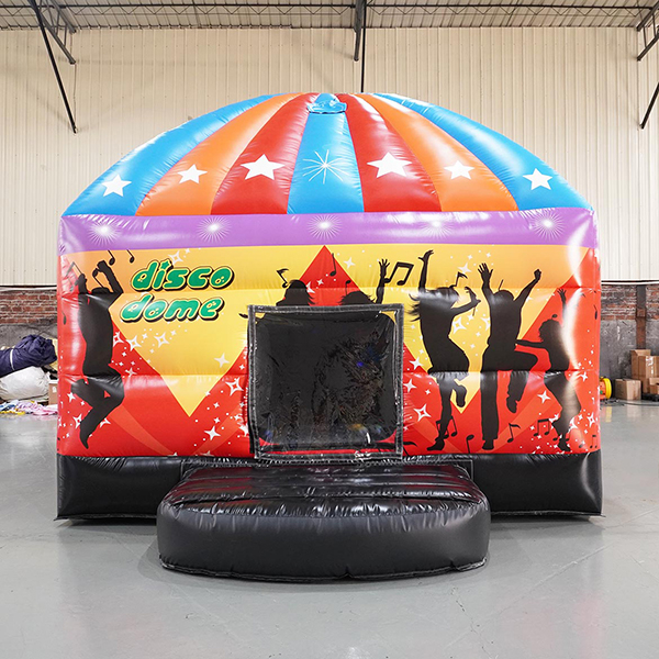 Disco-Kuppel-aufblasbare-H&uuml;pfburg-f&uuml;r-Partys
