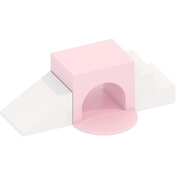 Set di anelli da gioco morbidi personalizzati per il noleggio di feste per bambini con cuscini in schiuma e tappetini da gioco colorati per parco giochi al coperto Fornitore all'ingrosso