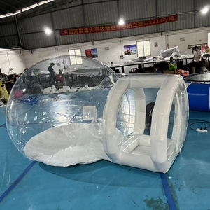 Barraca inflável de bolhas para aluguel de resorts de glamping