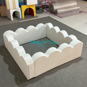 White Soft Play Fence per bambini da gioco per interni