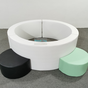 pastelowe stopnie piankowe w kształcie półksiężyca dla dostawcy stanowisk do ćwiczeń dla dzieci