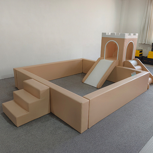 Playset escorregadio de escalada azul para fornecedores de pré -escola