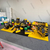 Conjunto de jogos de espuma macia para construção interna infantil