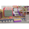 structure de jeu intérieure de bonbons colorés pour centre de divertissement pour enfants