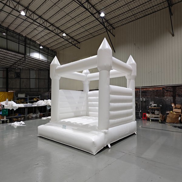 الأبيض - نفخ الحارس التجاري - أطفال - حفلات - تأجير الأحداث