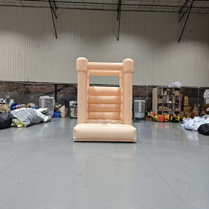 Lieferant von aufblasbaren H&uuml;pfburgen in Beige, Soft-Play-Indoor-Spielpl&auml;tzen