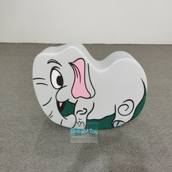 yumuşak oyun-z&uuml;rafa-koltuk-sarı-&ccedil;izgi film-tasarım-y&uuml;r&uuml;meye başlayan &ccedil;ocuk-oyun alanı-ekipmanları